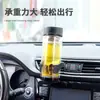 Portavasos para Coche Portavasos de Agua para Coche Bandeja Multifuncional para Salida de Aire Estante Plegable para Coche Portabebidas Portavasos Límite