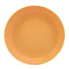 Pratos e travessas Amazon transfronteiriços conjunto de talheres de plástico prato de jantar doméstico tigela de arroz prato de 23cm conjunto atacado