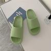 Sandalias de Verano para Pareja para Casa para Hombre y Mujer para Uso Interior y Exterior para Baño Estilo Japonés Color Puro Sandalias de Plataforma Gruesa 5529Cs