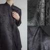 Tela jacquard con patrón oscuro de flor de ciruelo vintage, abrigo de moda china nueva, cheongsam antiguo, ropa china, fabricantes de ropa