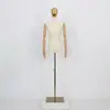 Loja de Roupas Manequim Cabeça com Ombro Caído e Clavícula Mannequin Props Suporte de Manequim Feminino Suporte de Exibição para Vitrine Manequim Feminino Suporte de Exibição Manequim de Meio Corpo