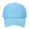 Gorra de malla de esponja logo personalizado gorra de béisbol color block comercio exterior transfronterizo visera protección solar gorra publicitaria impresión personalizada venta al por mayor