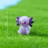 Nuevo producto transfronterizo: Accesorios hexagonales de resina de dragón que brillan en la oscuridad, decoraciones de paisajes en miniatura, adornos para manualidades y figuras pequeñas de escritorio
