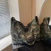 Bolso de Gran Capacidad para Mujer 2026 Nuevo Bolso Cruzado Estampado de Camuflaje y Leopardo Bolso Tote Ligero para Viajes Diarios Bolso Casual con Textura de Calidad