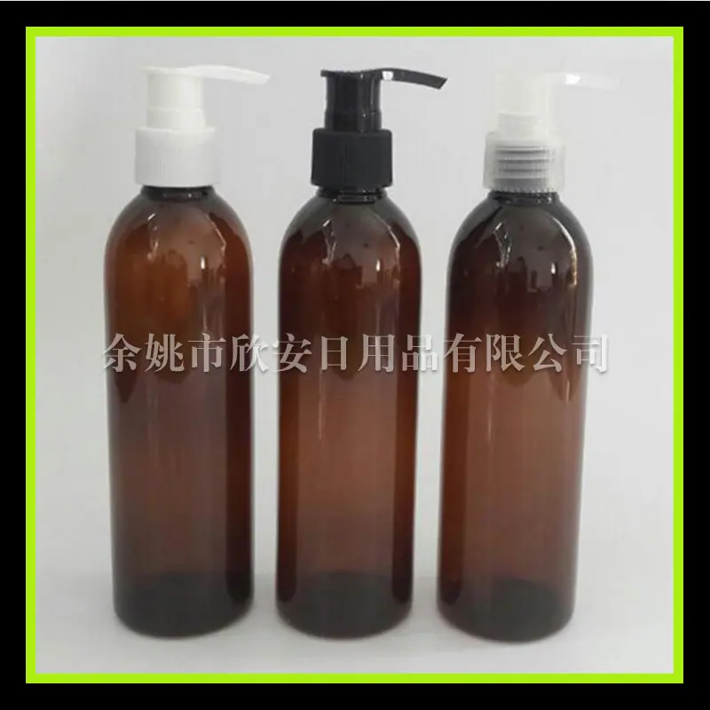 250ml 圆肩pet+压泵