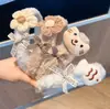 Aro de Pelo de Peluche de Gato y Pez Lindo de Otoño e Invierno Pinza de Pelo Femenina con Corazón de Dibujos Animados Diadema para Lavado de Cara y Maquillaje del Cabello Accesorios para el Cabello
