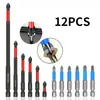 Brocas de Chave de Fenda Antiderrapantes de Alta Qualidade Aço S2 Brocas para Parafusadeira Elétrica Brocas Phillips Brocas Magnéticas Fortes para Furadeira Aço Liga