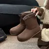 Botas de Nieve de Suela Gruesa Bidireccionales del Noreste para Mujer 2026 Invierno Nuevo Versátiles Abrigadas Acolchadas Cálidas Casuales Botas de Nieve para Mujer