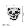 Parche de Bordado de Cuentas de Panda de Dibujos Animados Lindo para Sudadera Chaqueta Ropa