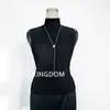 Blusa Feminina Elegante de Chiffon Estilo Novo Coreano e Japonês com Pregas TT de Alta Qualidade Slim-Fit Sem Mangas para Moda Urbana de Verão