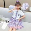 Falda jk de verano para niños, uniforme, falda de niña, traje de verano, falda corta, vestido de verano, par de faldas, par de faldas para estudiantes de primaria, falda plisada