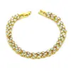 Accesorios Populares Pulsera Romanza de los Deseos Pulsera de Cristal para Mujer Aleación Pedrería Suministro del Fabricante de Joyería Europea y Americana
