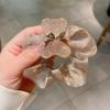 Tocado con aro para el pelo de intestino grueso, elegante, de organza, con diamantes de imitación, estilo japonés y coreano, con cabeza de oso de diamantes de imitación, de alto valor de color, estilo nuevo