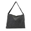 Bolsa de ombro da moda 2025, estilo coreano, distinta, com strass, bolsa de axila, bolsa de mão, estilo ocidental, nova bolsa feminina cinza