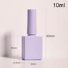 Botella de Esmalte de Uñas Spot del Fabricante Botella Vacía 10ml15ml20ml Suministro Listo Morado a Prueba de Luz Botella de Gel para Uñas con Pincel