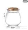 Pote de Vidro Selado para Pudim, Garrafa Térmica de Leite Resistente ao Calor, Boca de Seda, Pote para Queijo Fresco e Iogurte Caseiro, Garrafa para Suco Fresco, Garrafa Vazia