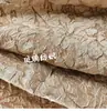 Tela con Patrón de Roca Relieve Estéreo Textura Plisada Asimétrica Ropa de Abrigo Vestido Diseñador Tela Jacquard DIY
