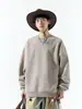 Ropa para Hombre Fengshe / Ropa Vintage Otoño 2026 para Hombre, Camisas de Capa Interior de Otoño, Sudaderas de Moda para Hombre Desgastadas