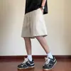 Pantalones cortos deportivos funcionales para hombre para exteriores, ropa exterior casual holgada de estilo americano para verano, pantalones versátiles de seda helada de secado rápido hasta la rodilla
