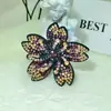 Moda Coreana Nueva y de Moda Lazo Ropa Accesorios DIY Flor 3D de Pedrería Accesorios para Ropa Venta al por Mayor