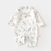 Ropa para Bebés y Niños Anyang, Ropa de Verano de Fibra de Bambú para Aire Acondicionado, Ropa para Bebés, Ropa para Gatear, Ropa Hanfu de Mariposa
