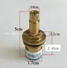 Válvula de Torneira Aço Inoxidável 304 Núcleo de Válvula Válvula Angular de Abertura Rápida Núcleo de Válvula Cerâmico Estendido Totalmente Cobre Interruptor Universal de Água Fria