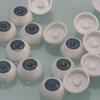 Olhos de Halloween injetados de sangue boneca de desenho animado acessórios diy globo ocular de gesso 8-22MM globo ocular redondo