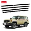 Adequado para Land Cruiser série LC70 GRJ76 GRJ79 acabamento de proteção contra água para janela externa 68210-60020