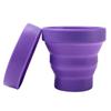 Taza Menstrual Plegable Transfronteriza Caliente Taza Plegable Almacenamiento Artefacto para la Menstruación Silicona Microondas Alta Temperatura Copa Lunar Copa Lunar