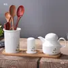 Juego de Botella de Aceite Fresco Pequeña para el Hogar, Tarro de Chile, Tarro de Condimentos Estilo Europeo, Tarro de Especias, Botella de Aceite, Cocina