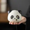 Nueva Flauta Cerámica de Seis Agujeros Lindo Panda 6 Agujeros Ac Alto Tono C Flauta Cerámica de Dibujos Animados para Principiantes
