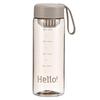 Vaso de Plástico Simple Vaso para Niña Regalo de Acompañamiento Vaso de Mano para Estudiante de Alto Valor Facial Red Filtro Taza de Té Regalo para Actividad