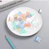Carpetas Transparentes de Colores Push-Pull para Organizar y Guardar Documentos y Exámenes