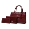 Bolsa Feminina de Comércio Exterior Transfronteiriço 2025 Nova Urbana Simples Padrão Crocodilo Bolsa de Ombro de Mão Bolsa de Mão Embossada Bolsa Transversal