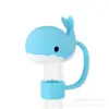 Tampa de silicone para canudo de 10mm, tampa contra poeira, acessórios de vedação, adequada para decoração de tampa de canudo de copo d'água Stanley
