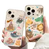 Estilo bosque adecuado para funda de teléfono iPhone 18 Pro 17 Pro Max transparente 16 suave modelo popular 15 Apple 14 funda anticaídas