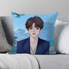 Almohada Cai Xukun del mismo estilo con diseño periférico de swin, figura humana real, foto de doble cara, diseño DIY, regalo de cumpleaños para estudiante femenina