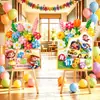 Decoração de Cena da Temporada de Volta às Aulas Placa de Boas-Vindas Escola Primária Jardim de Infância Sala de Aula Decoração de Porta Placa KT Enfeites