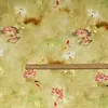 Tela de Algodón con Patrón de Loto y Pez Vestido Qipao Top Hanfu Hecho a Mano DIY Nuevo Estilo Chino Tela Impresa Digitalmente