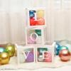 Celebridad de Internet Nuevo ins Caja de Globos Fiesta de Cumpleaños Propuesta AMOR Decoración de Fondo de Boda Caja de Globos BEBÉ