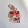 Llavero acrílico estilo Ins con letras, accesorio lindo para bolsos y fundas de teléfono, regalo pequeño con texto creativo