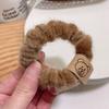 Celebridad de Internet Otoño e Invierno Nuevo Anillo Intestinal de Felpa Anillo para el Cabello Japonés y Coreano Lindo Elegante Anillo para la Cabeza de Niñas Accesorios para el Cabello de Boutique