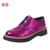 Liu Fu 2026 Comércio Exterior Tamanho Plus Bico Redondo Sapatos Femininos Transfronteiriços Outono/Inverno Em Estoque Amazon Moda Feminina Europeia/Americana Sapatilhas