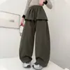 Pantalones de Otoño para Niñas Hoja Curva 2026 Nuevo Estilo Pantalón de Pierna Recta para Niños Ropa Elegante de Otoño Pantalones Casuales para Niñas Niños Mayores Primavera Otoño