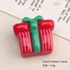 Accesorios de Resina DIY de Dibujos Animados Joyería Engrosada 16 Pegamento de Crema Navideño Pasadores Fundas para Teléfonos Móviles Hebillas de Zapatos Llaveros