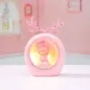 Lámpara Gatito Flor Pequeña Adorno de Escritorio de Dibujos Animados Creativo Decoración de Ambiente para el Hogar Regalo para Amigos Regalo de Cumpleaños Venta al por Mayor del Fabricante