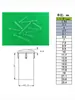 Cabeza Redonda con Columna Guía de Luz de Encaje, Tapa Guía de Luz de Perla de Luz Pequeña de 1 mm de Diámetro, Barra Guía de Luz Indicadora LED Transparente de PC