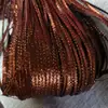 Cuerdas de Cabello Trenzadas de Colores, Bandas para el Cabello de Rastas de Siete Colores, Accesorios para el Cabello de Niños, Cuerdas para el Cabello de Rastas, Cintas Doradas