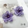 Simulación Flor de Narciso de Cinco Puntas Tocado Pasador Flor Material Flor Falsa DIY Ropa Sombrero Indumentaria Arreglo Floral Fotografía Floristería Adornos