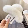 Yhj Accesorios para el Cabello Nuevo Pinza para el Cabello de Conejo Rex Pinza Grande Rellena Parte Posterior de la Cabeza Pinza de Tiburón Pinza para el Cabello de Mujer